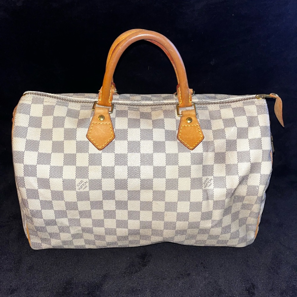 LOUIS VUITTON SPEEDY 35 DAMIER AZUR